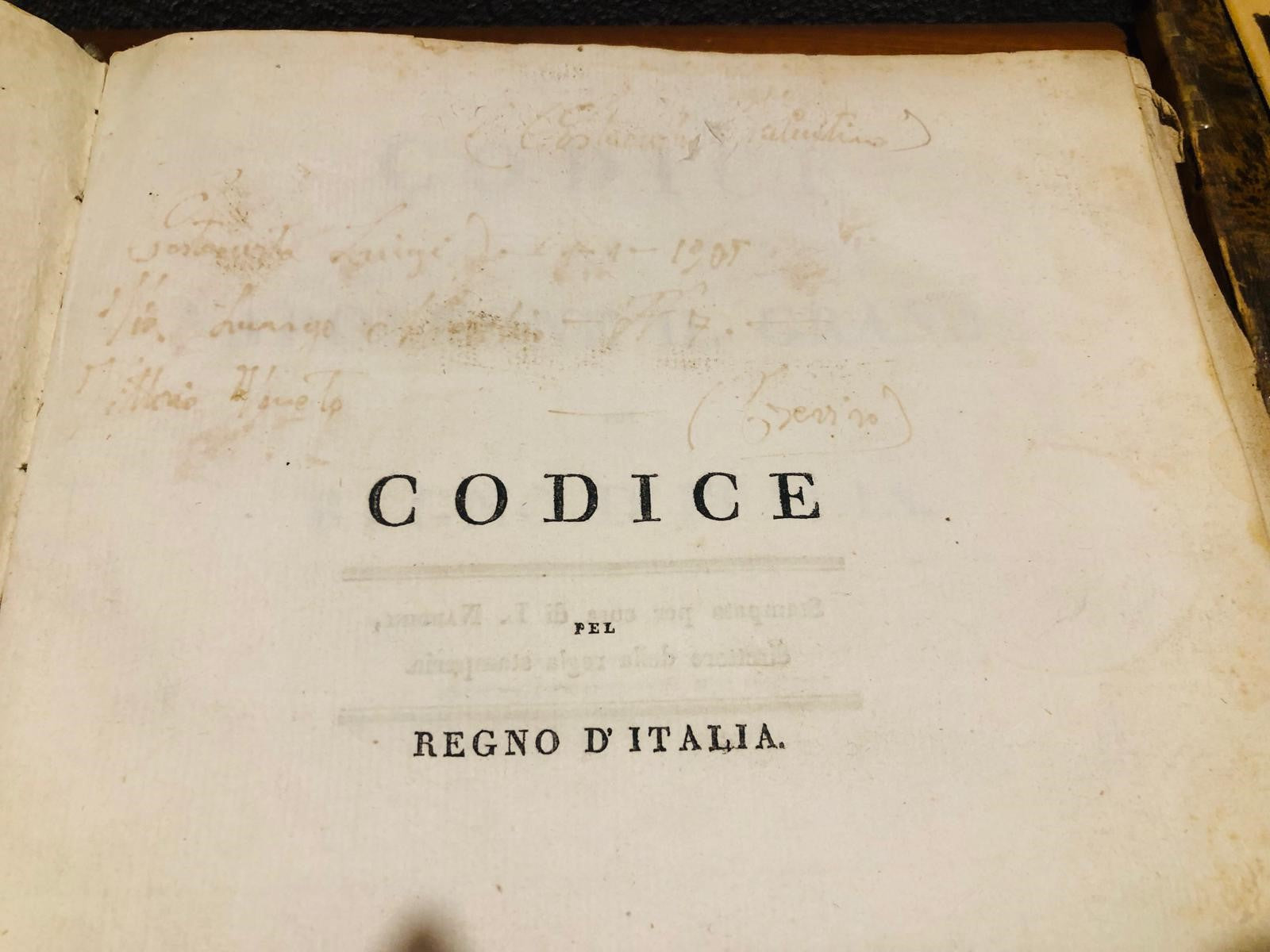 Código del Reino de Italia