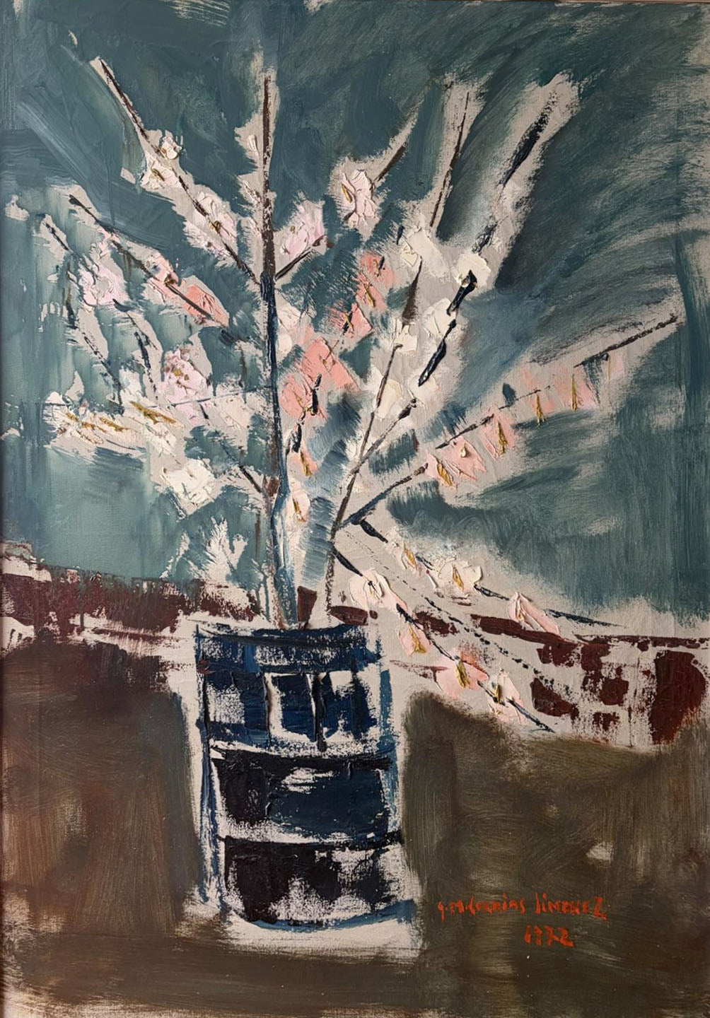 Gianmarco Corrias Jimenes - Vaso di fiori di pesco