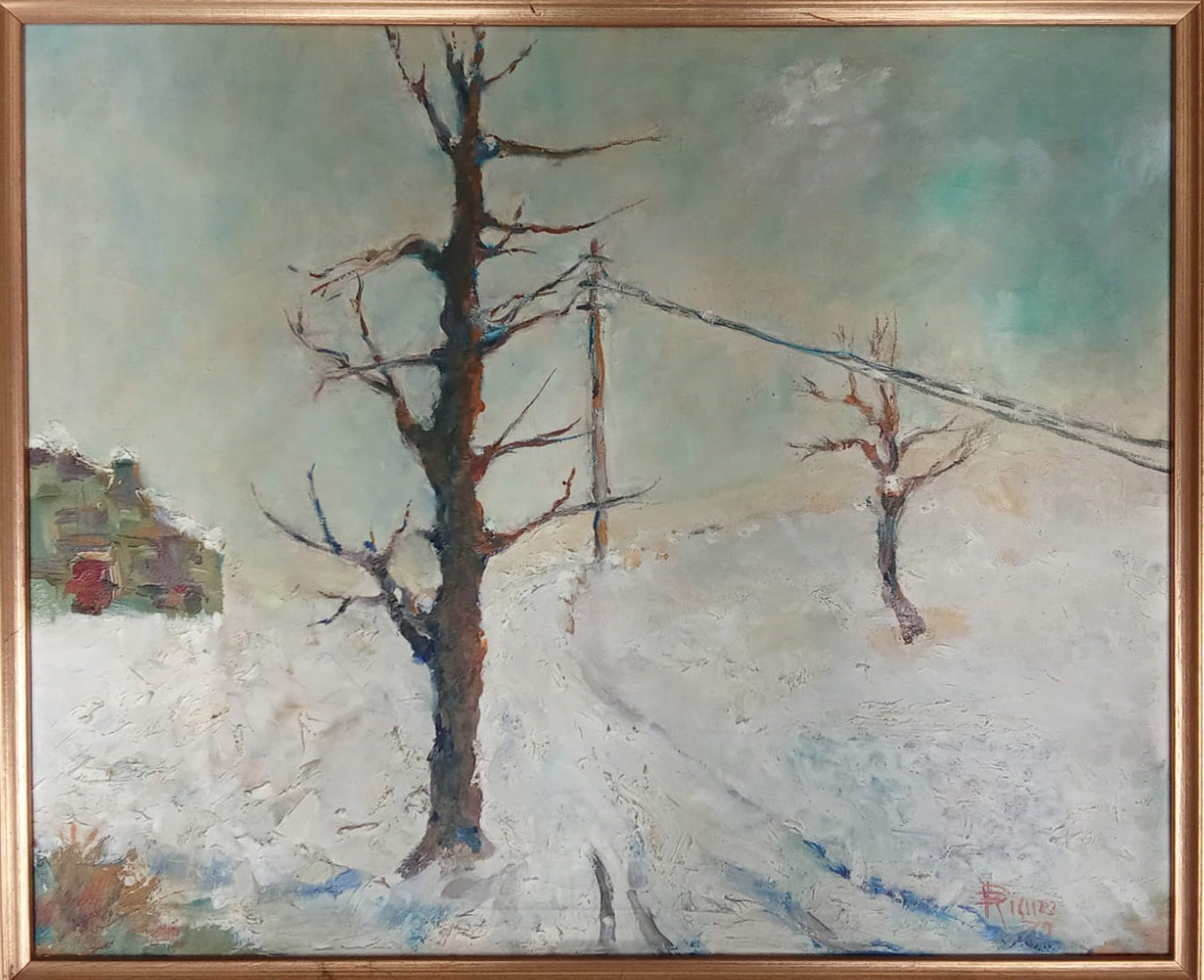 Vittorio Di Rienzo - Paisaje nevado