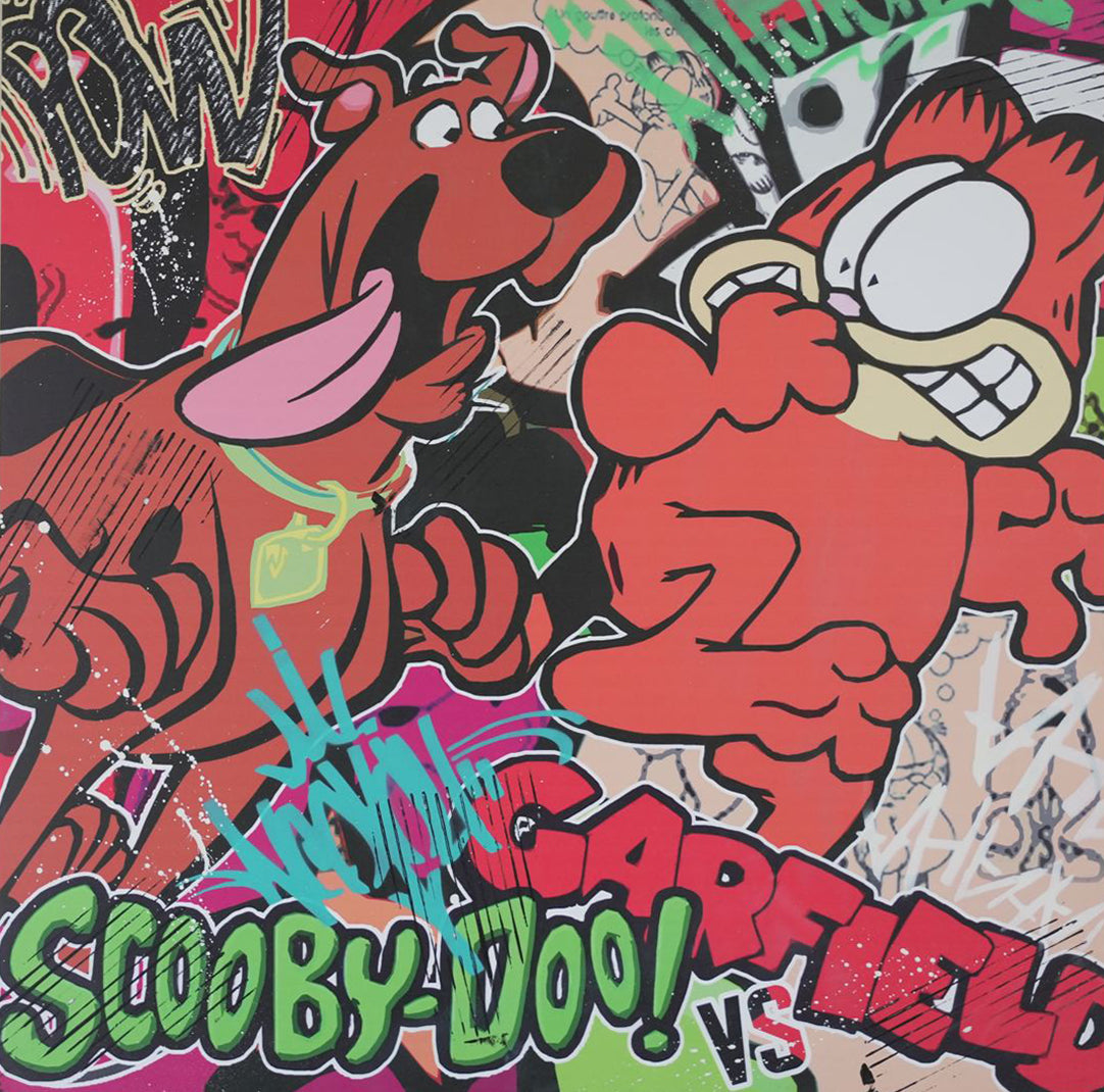 Aiiroh - Scooby Doo vs Garfield