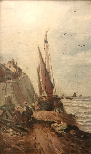 Mimona - Paisaje con barco