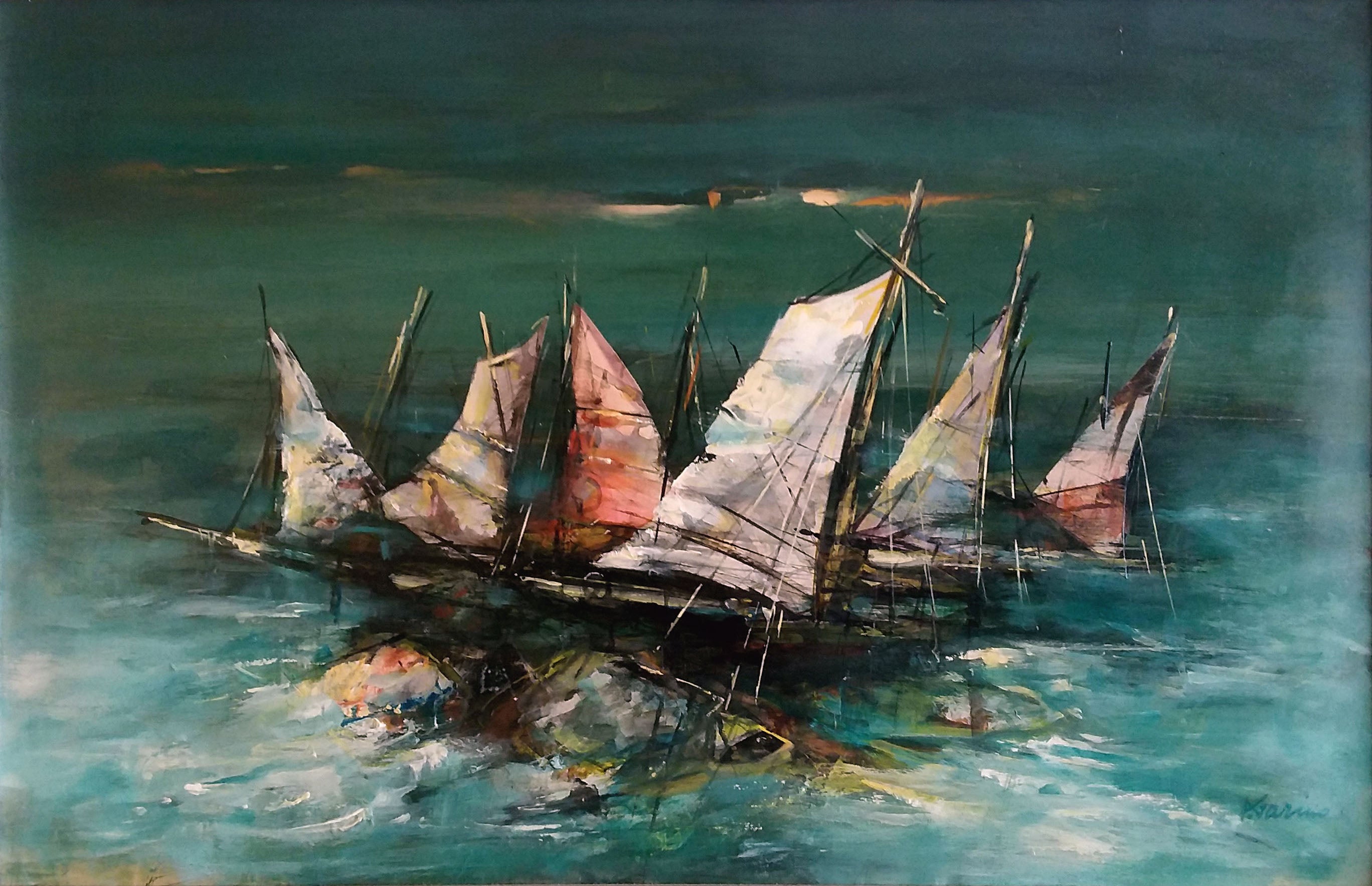 Piero Garino - Regata