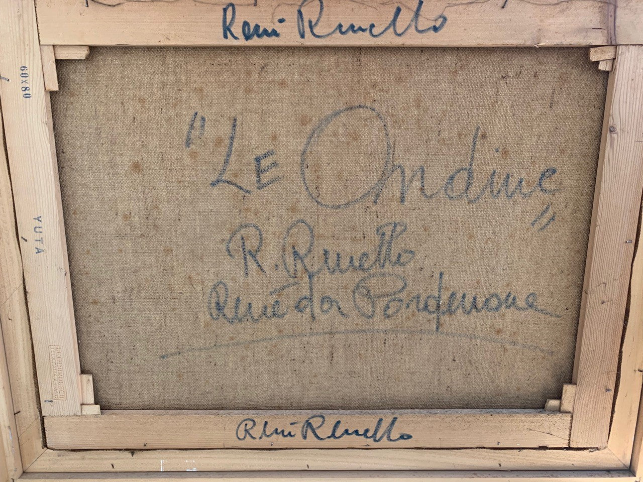 Renello Da Pordenone - Lotto di opere