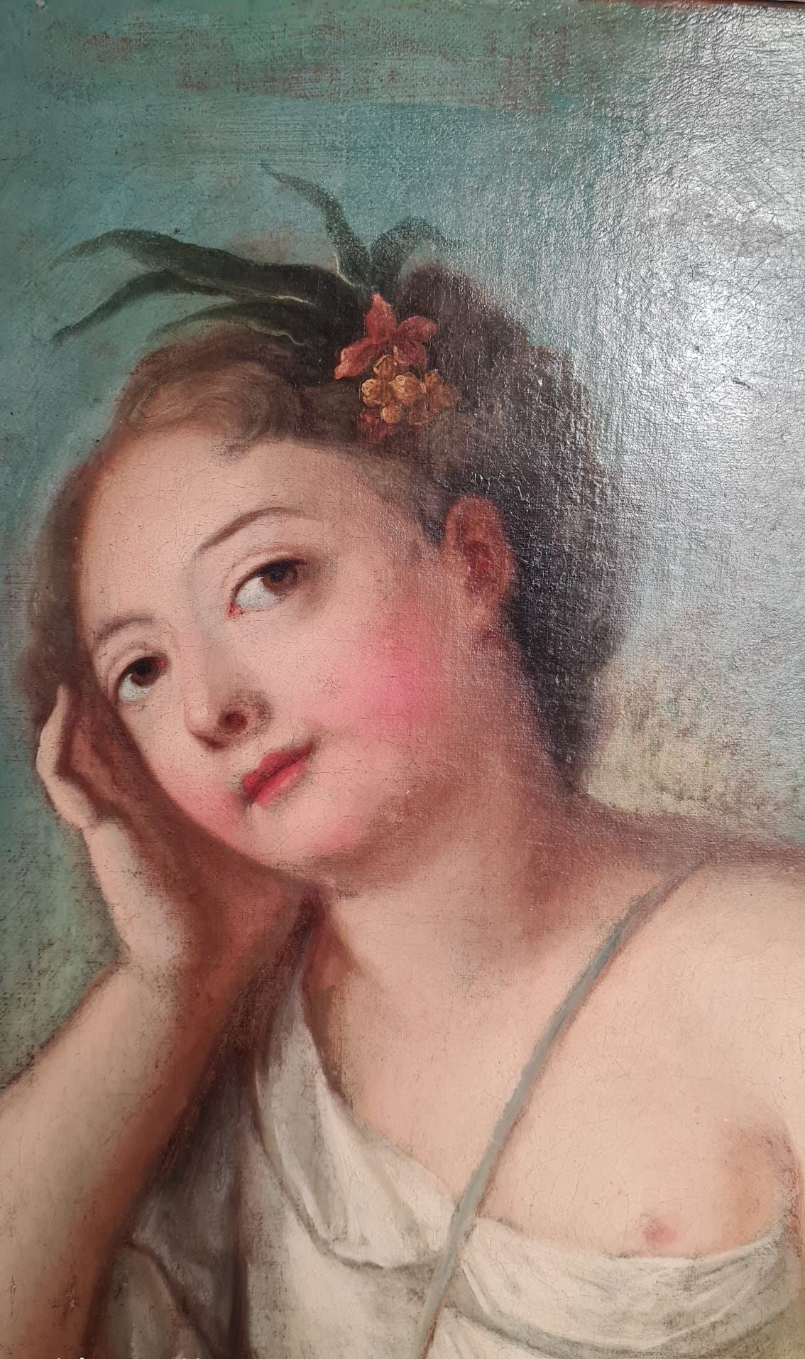 Artista anónimo - Retrato de una niña