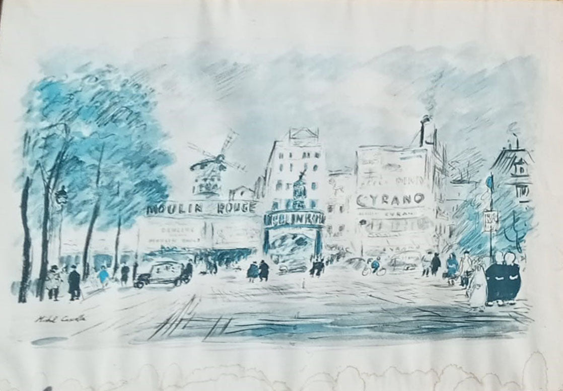Michele Cascella - Litografie (serie Paris)