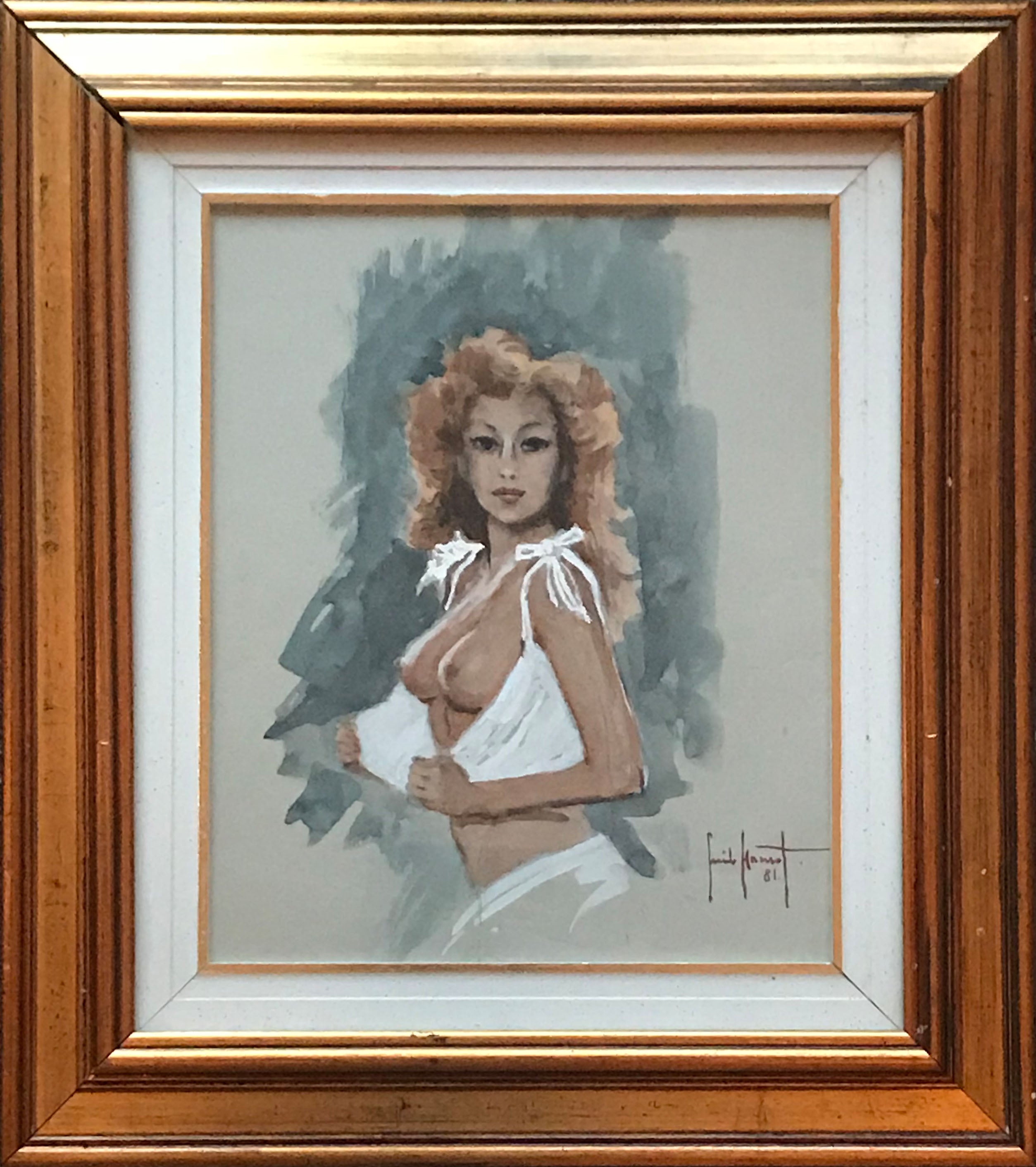 Guido Hanset - Nudo Femminile