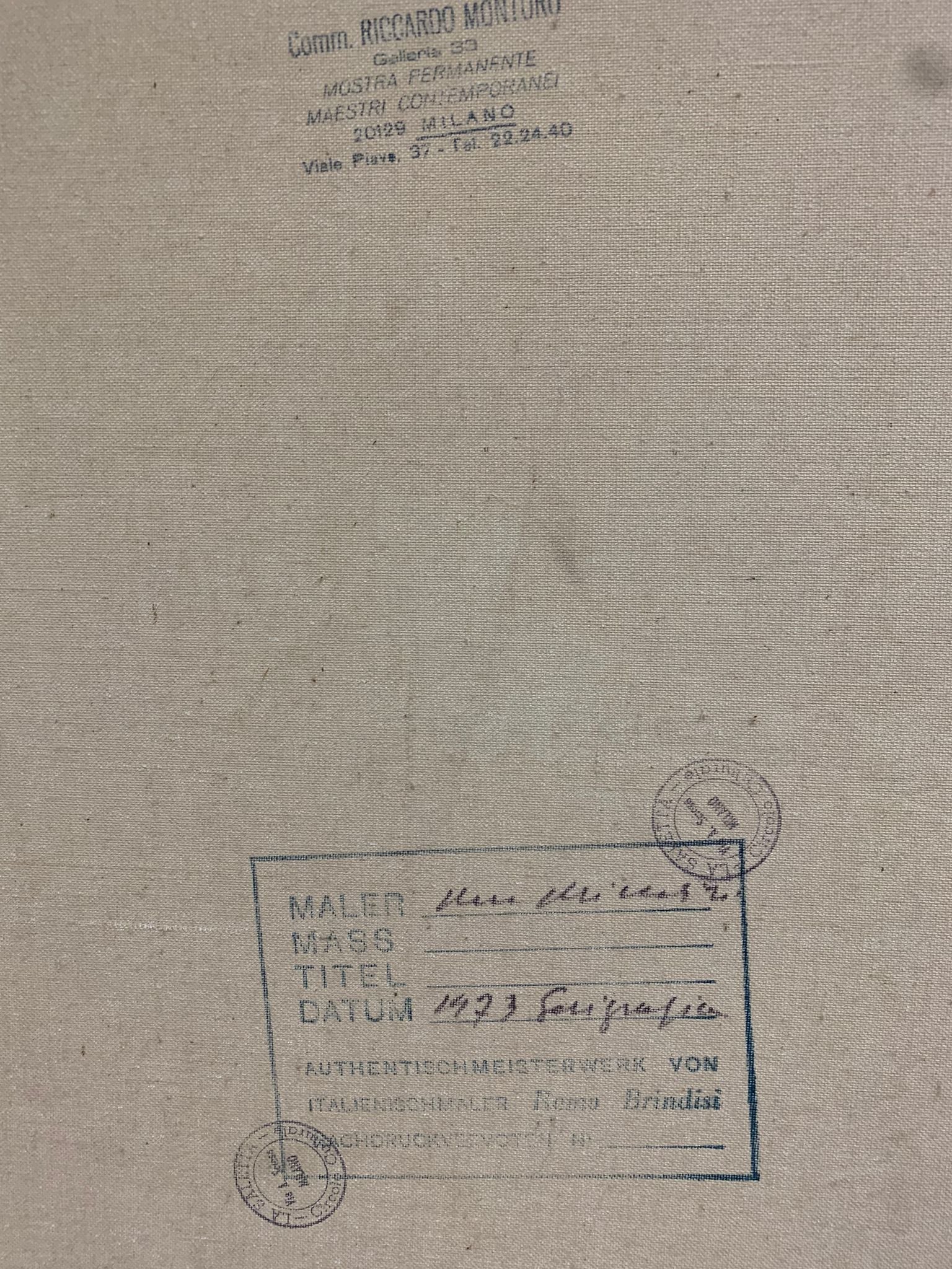 Remo Brindisi - Senza titolo