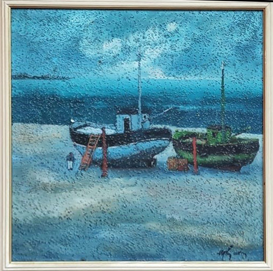 Michel Guerin - Sin título (Barcos)