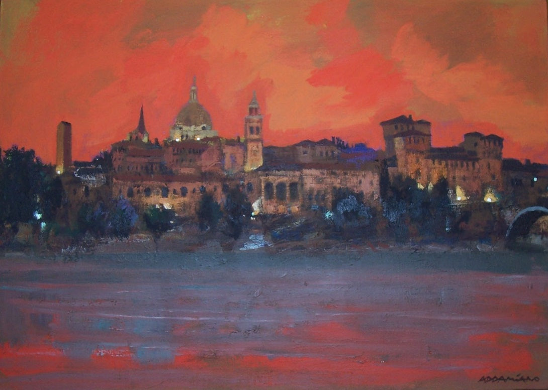 Addamiano Christmas - Mantua towards evening