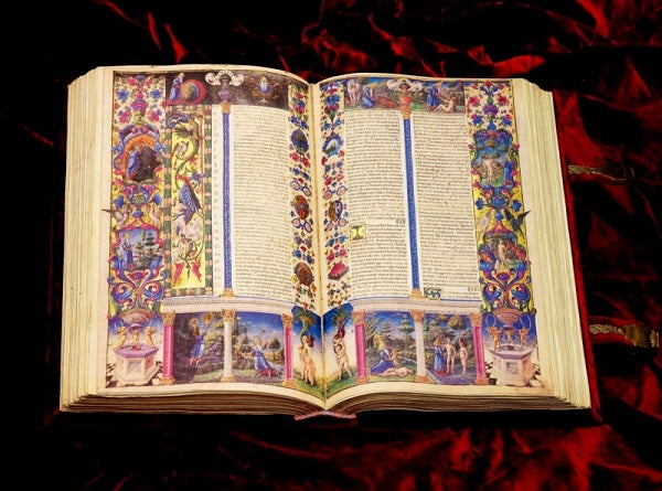 La Biblia de Borso d'Este - Franco Cosimo Panini en colaboración con el Instituto de la Enciclopedia Italiana