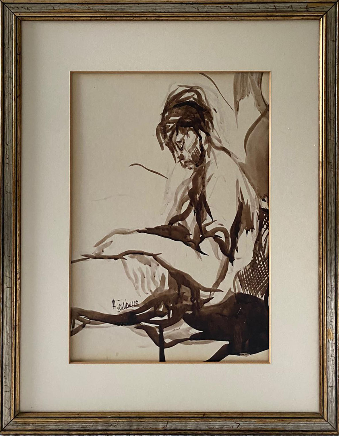 Antonio Tamburro - Retrato de una mujer