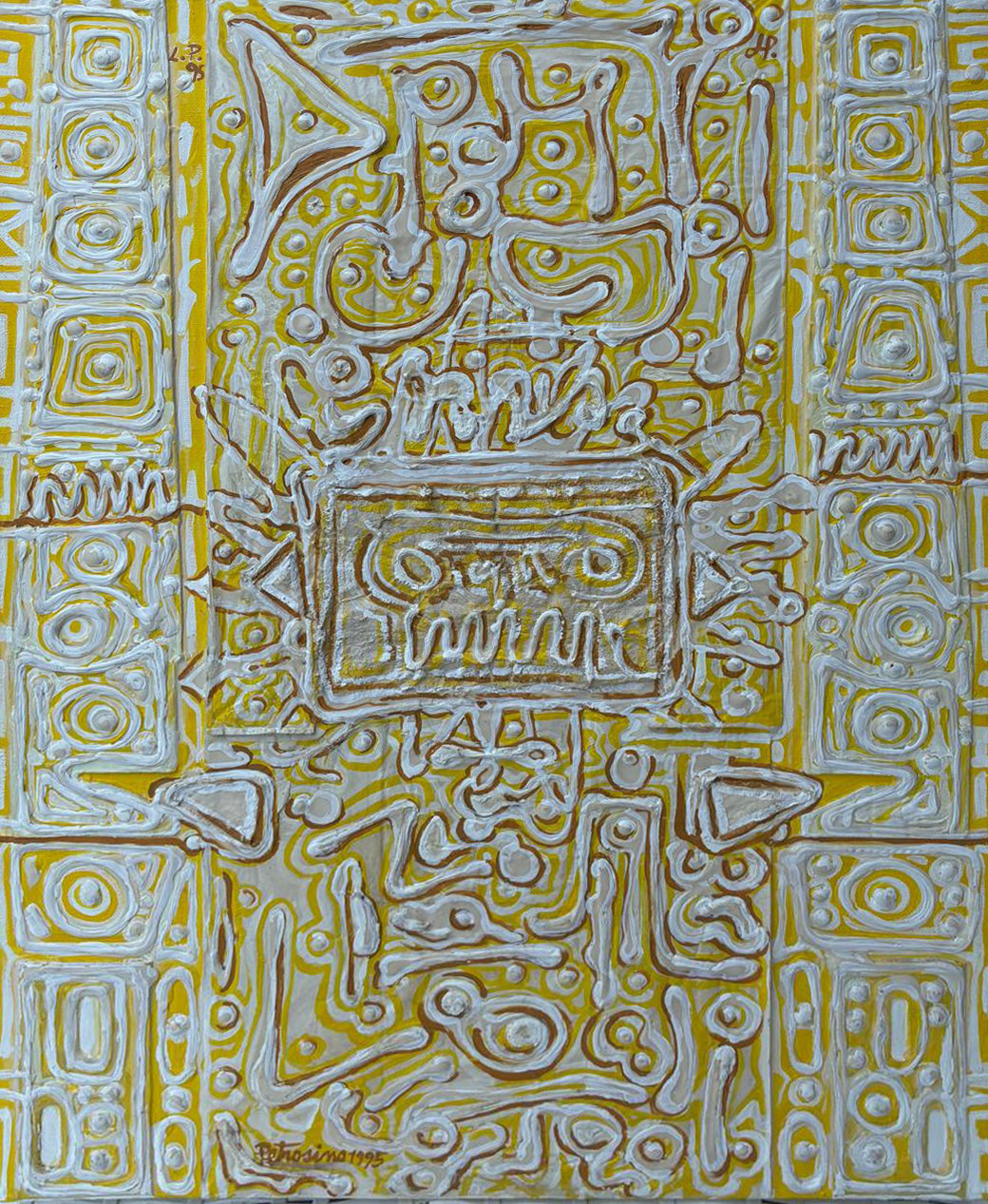 Luigi Petrosino - Sin título (Relieve material neoclásico)