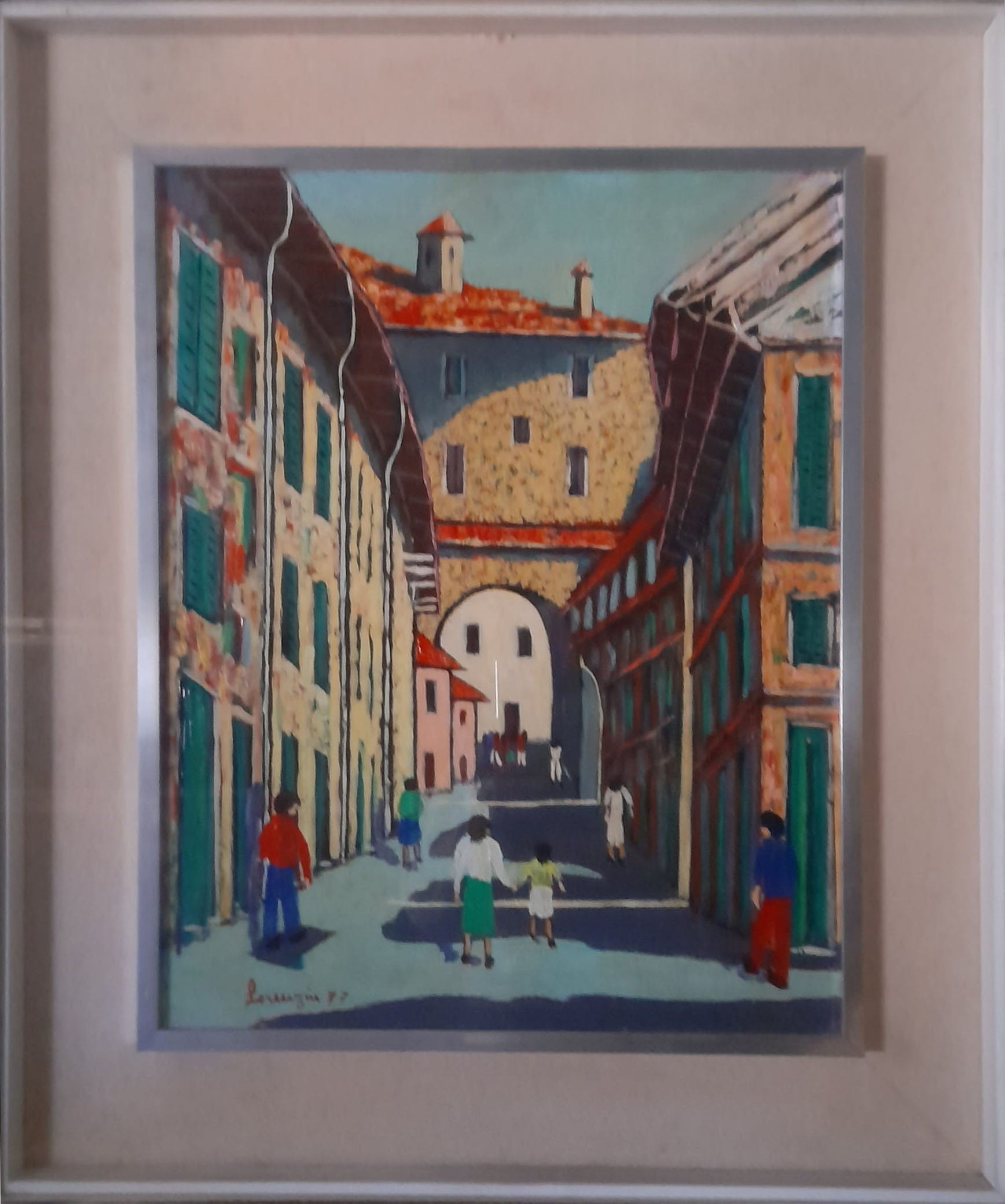 Ferdinando Lorenzin - Paesaggio di Aosta