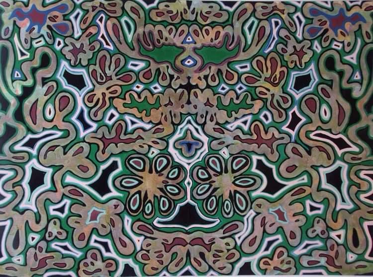 Senza titolo (da decorazione) - Matita e acquerello su carta lucida - Ugo Zovetti