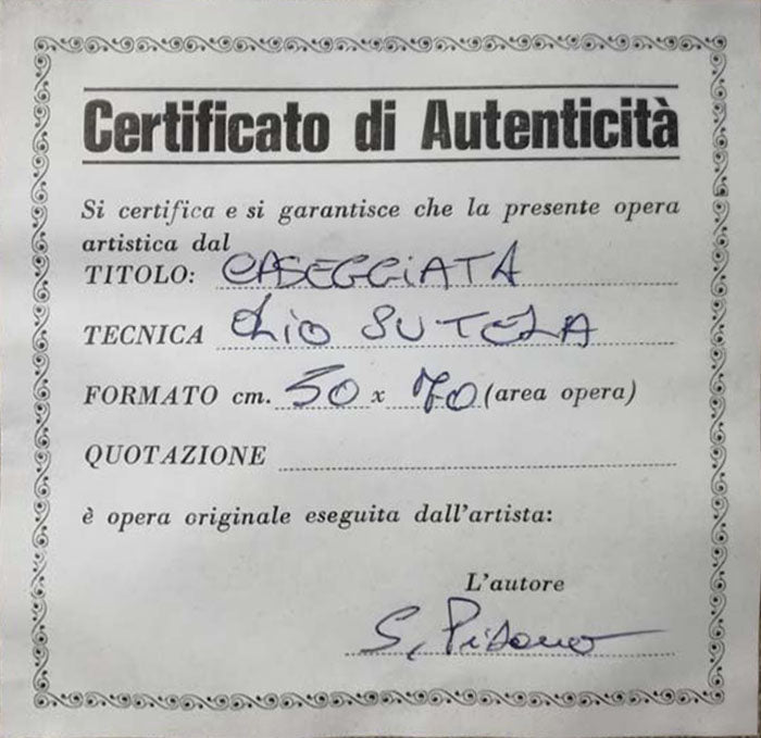 S. Pisano - Caseggiata