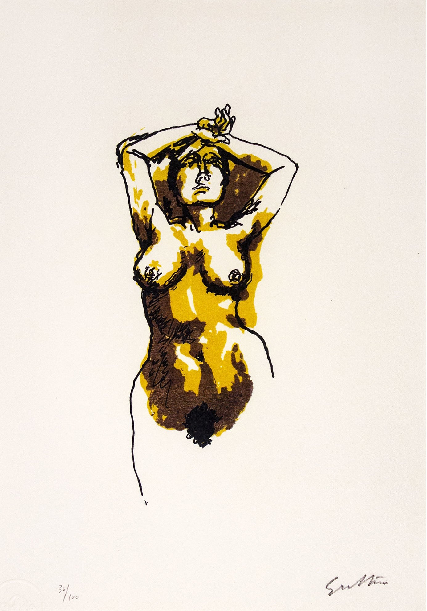 Renato Guttuso - Senza titolo