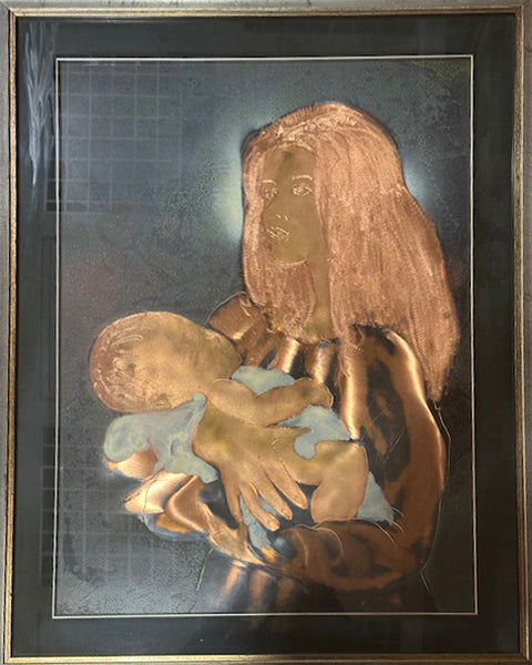 Autor desconocido - Mujer con niño