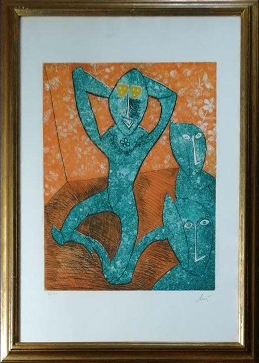 Enrico Baj - Omaggio a Picasso