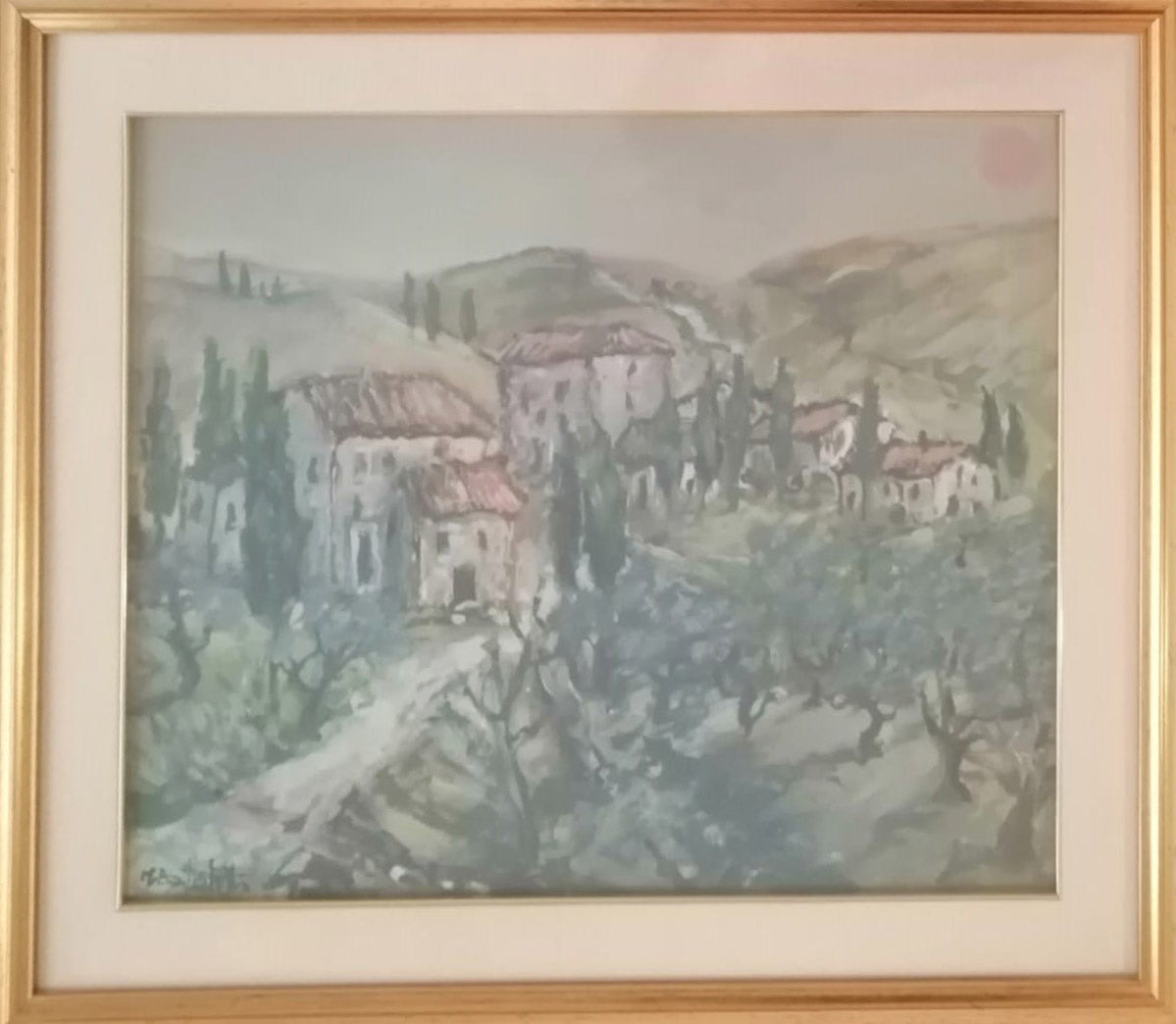 Battistelli Mario - Paisaje de Val d'Orcia