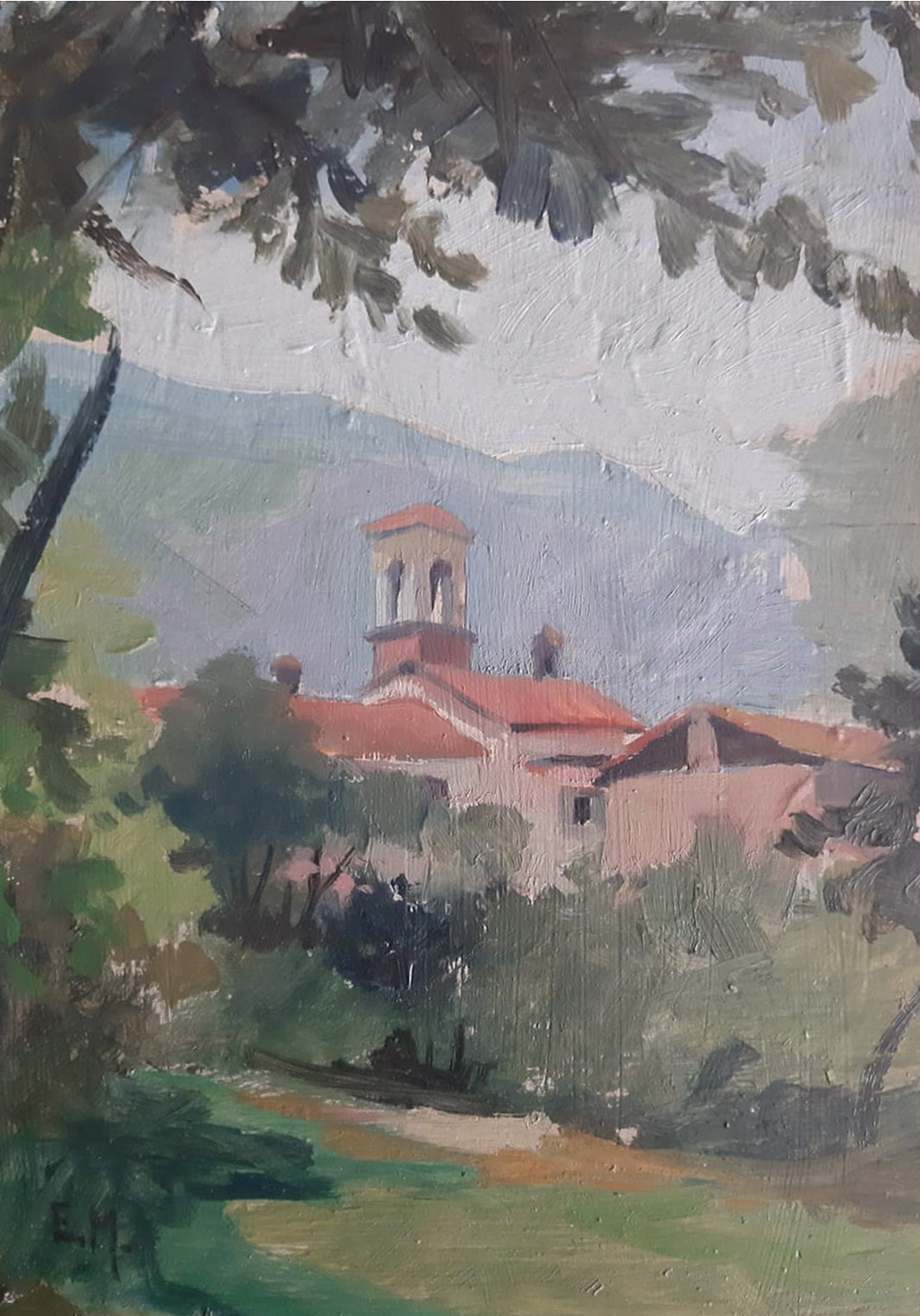 Elvio Meneghetti - Landscape of Alano di Piave