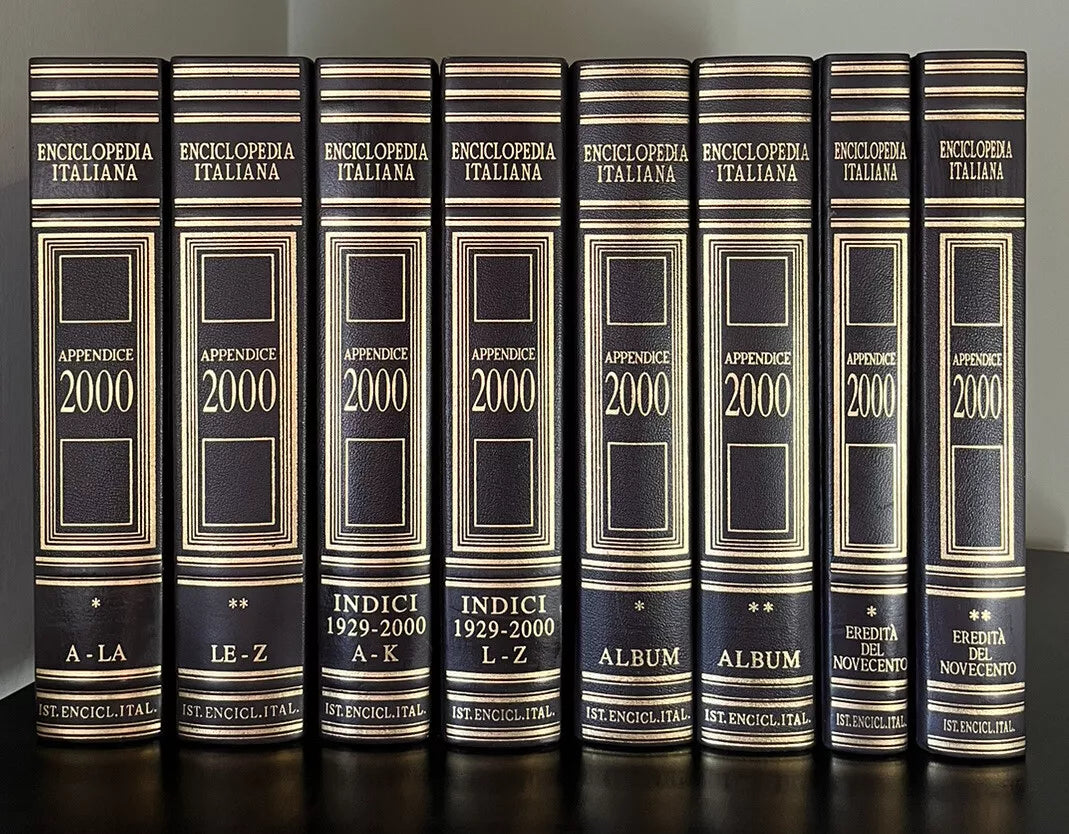 Enciclopedia Treccani (48 volúmenes)