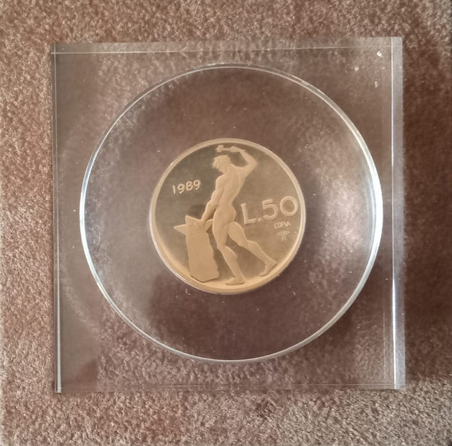 50 LIRE MEDAL - EDITALIA IPZS