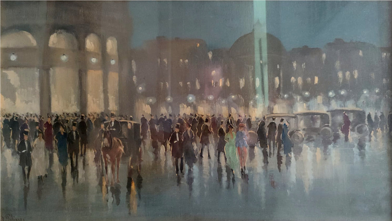Domenico Pelissier - Scorcio domenicale