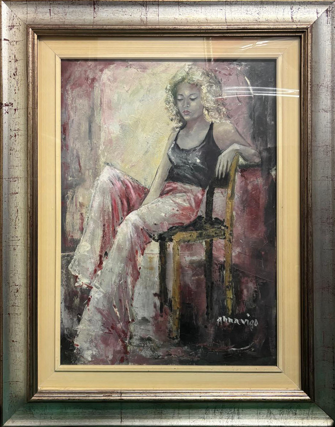 Anna Vigo - Figura di donna