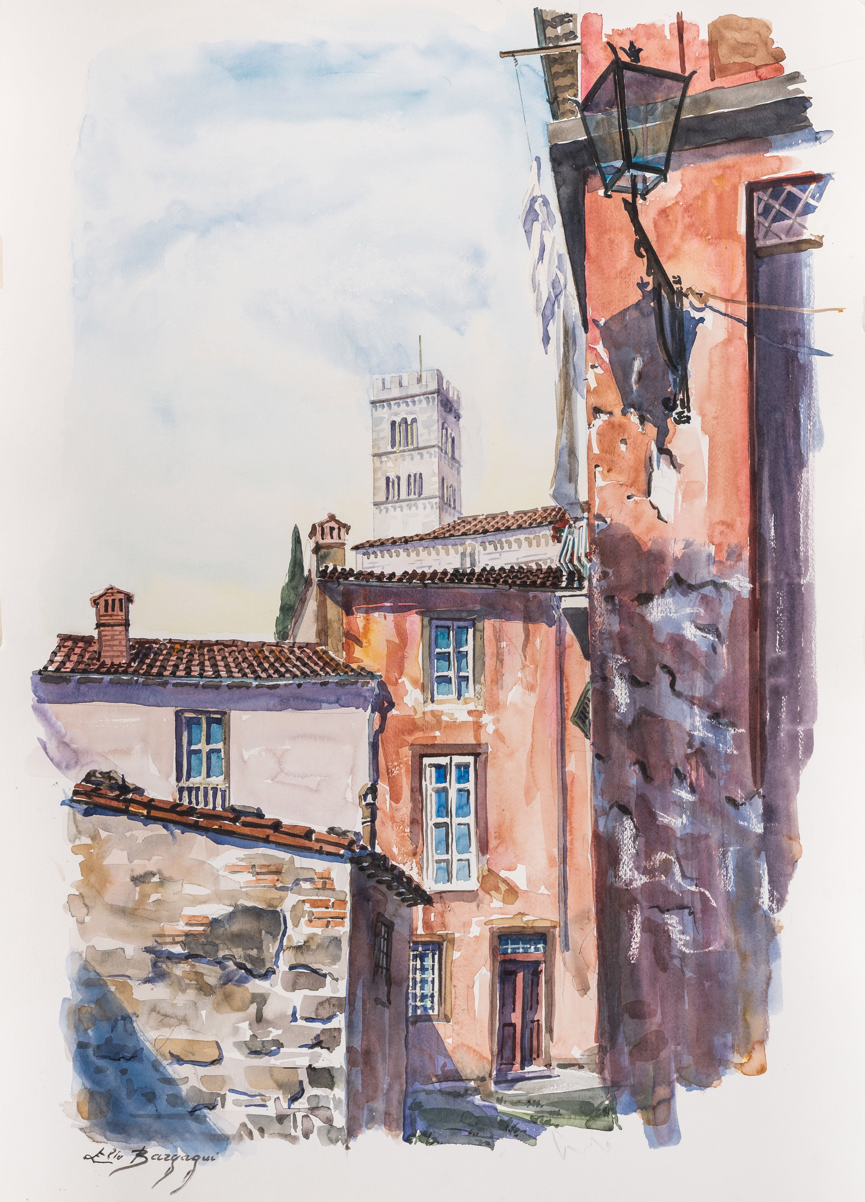 Glimpse of Barga - Lucca