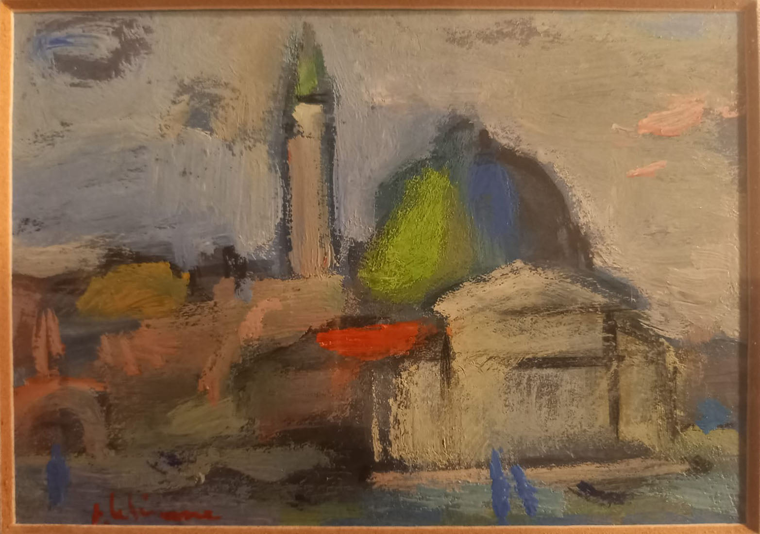 Pietro De Simone - Paisaje veneciano