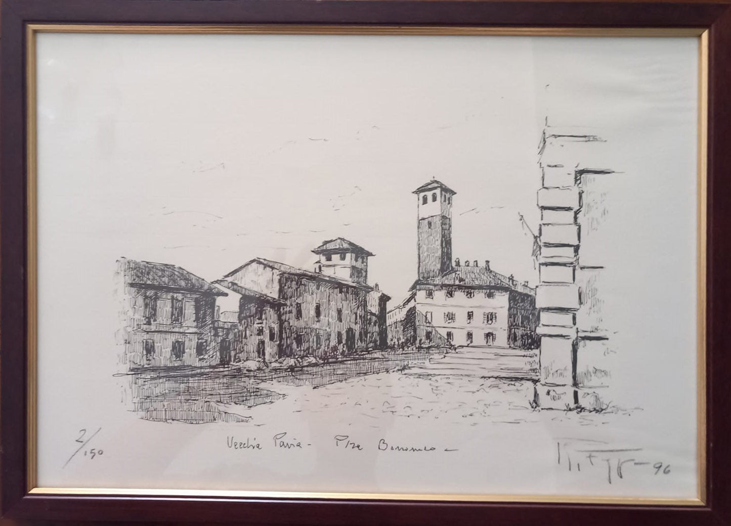 Remo Faggi - Vecchia Pavia (Raccolta di 12 Multipli)