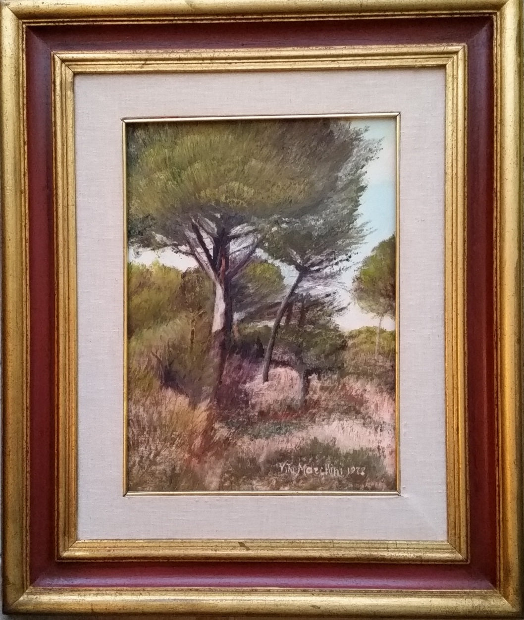 Vito Marchini - Bosque de pinos
