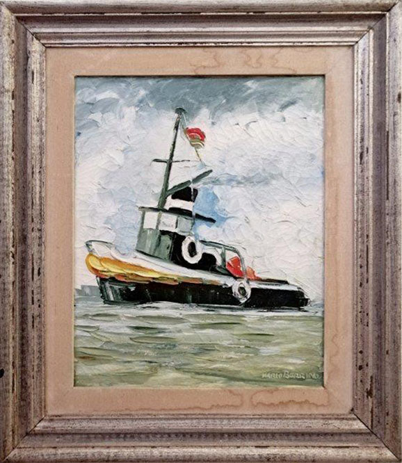 Mario Berrino - Pilota Rimorchiatore  e Sveglia all'alba (artista sconosciuto)