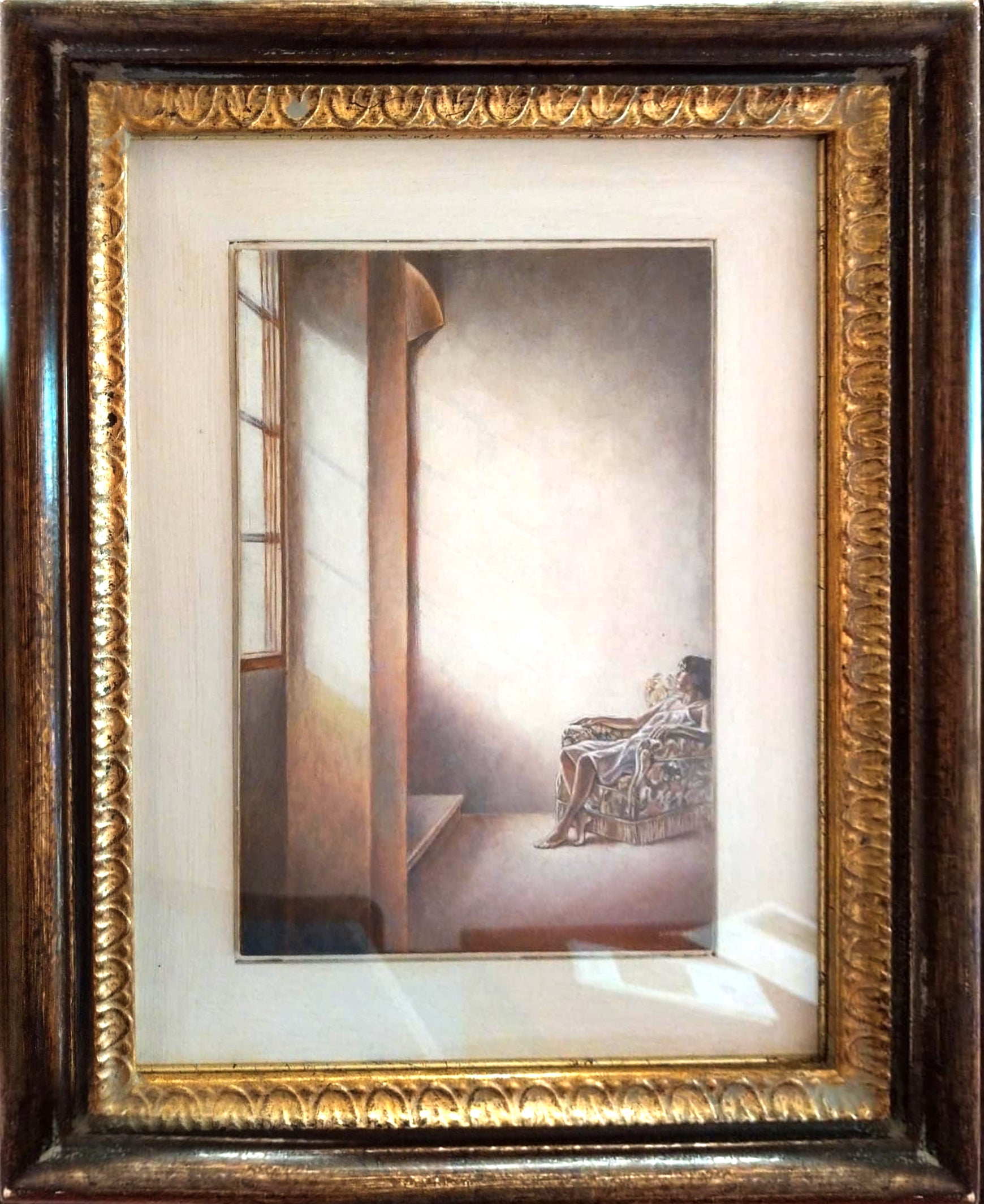 Sergio Nardoni - A Little Study for Roberta in an Armchair