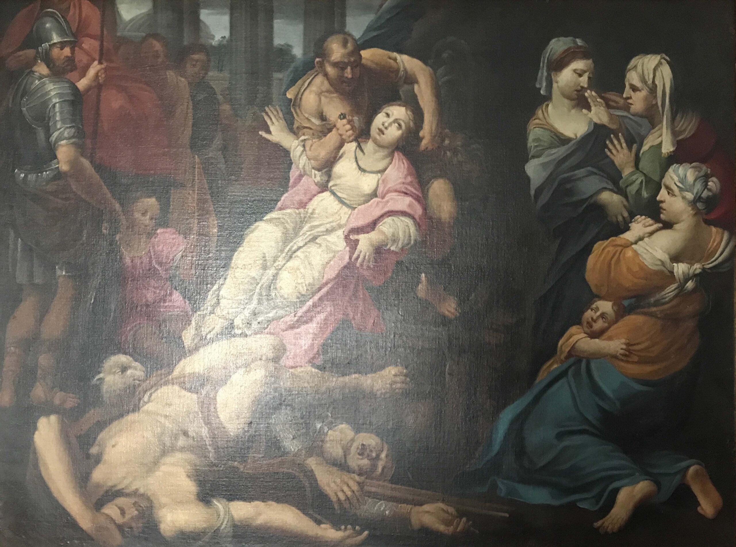 French School of the 18th Century - Martyrdom Scene