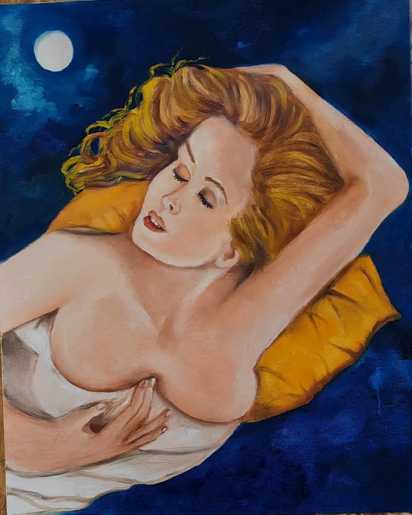 La habitación de la noche en el cielo