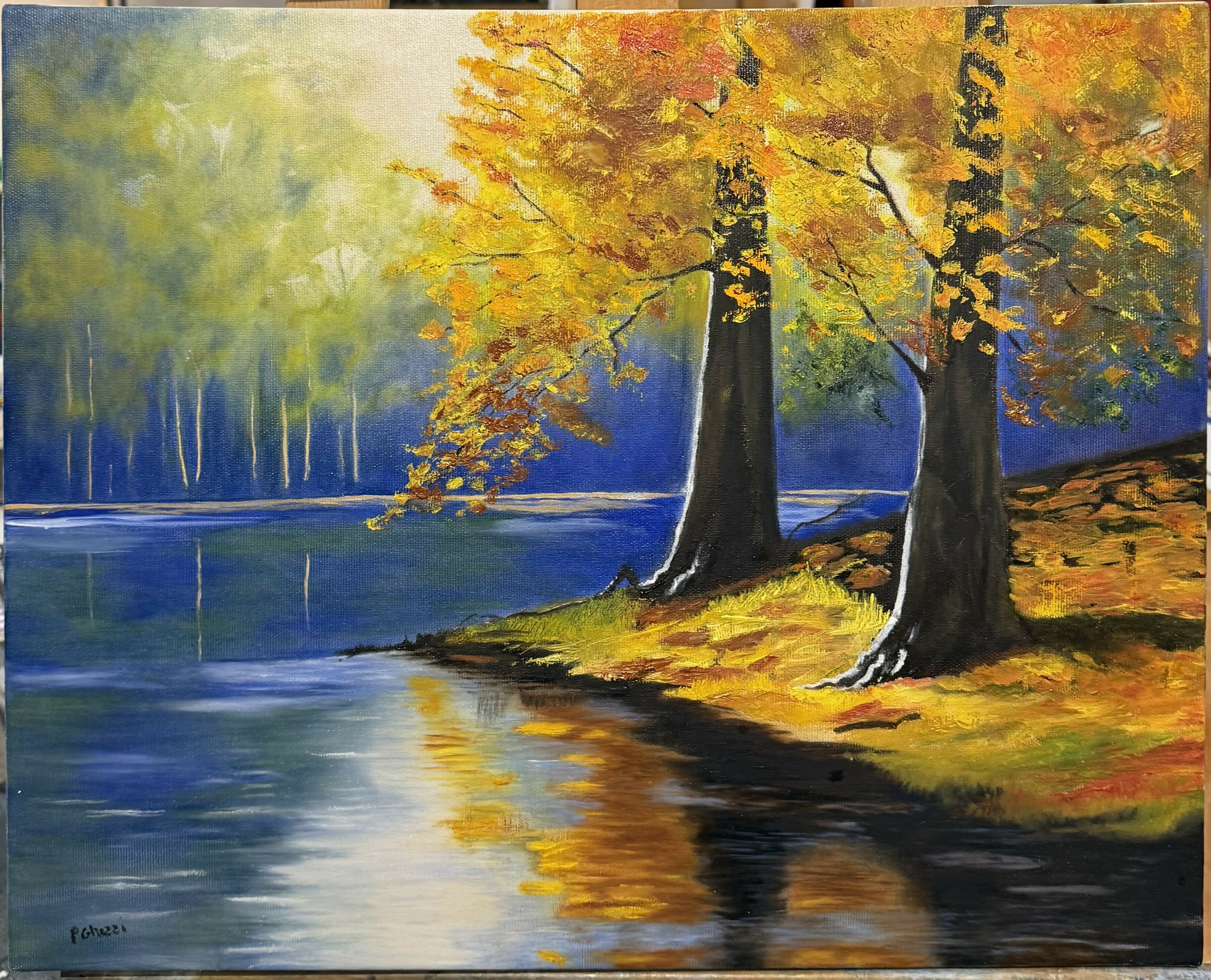 Luci d'autunno sul lago