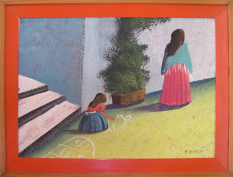 Abdul Rahem Tatari - Niña jugando