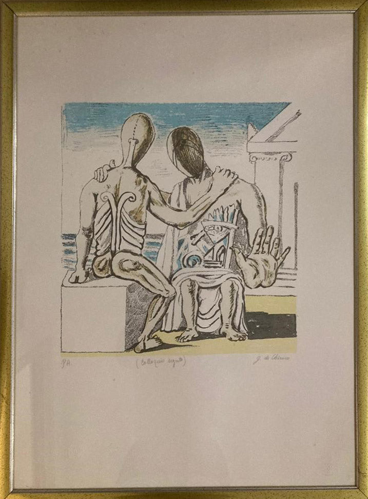 G. De Chirico - Conversación secreta
