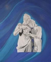 Gloria De Marco - CUPID and PSYCHE Standing - Homage to Canova
