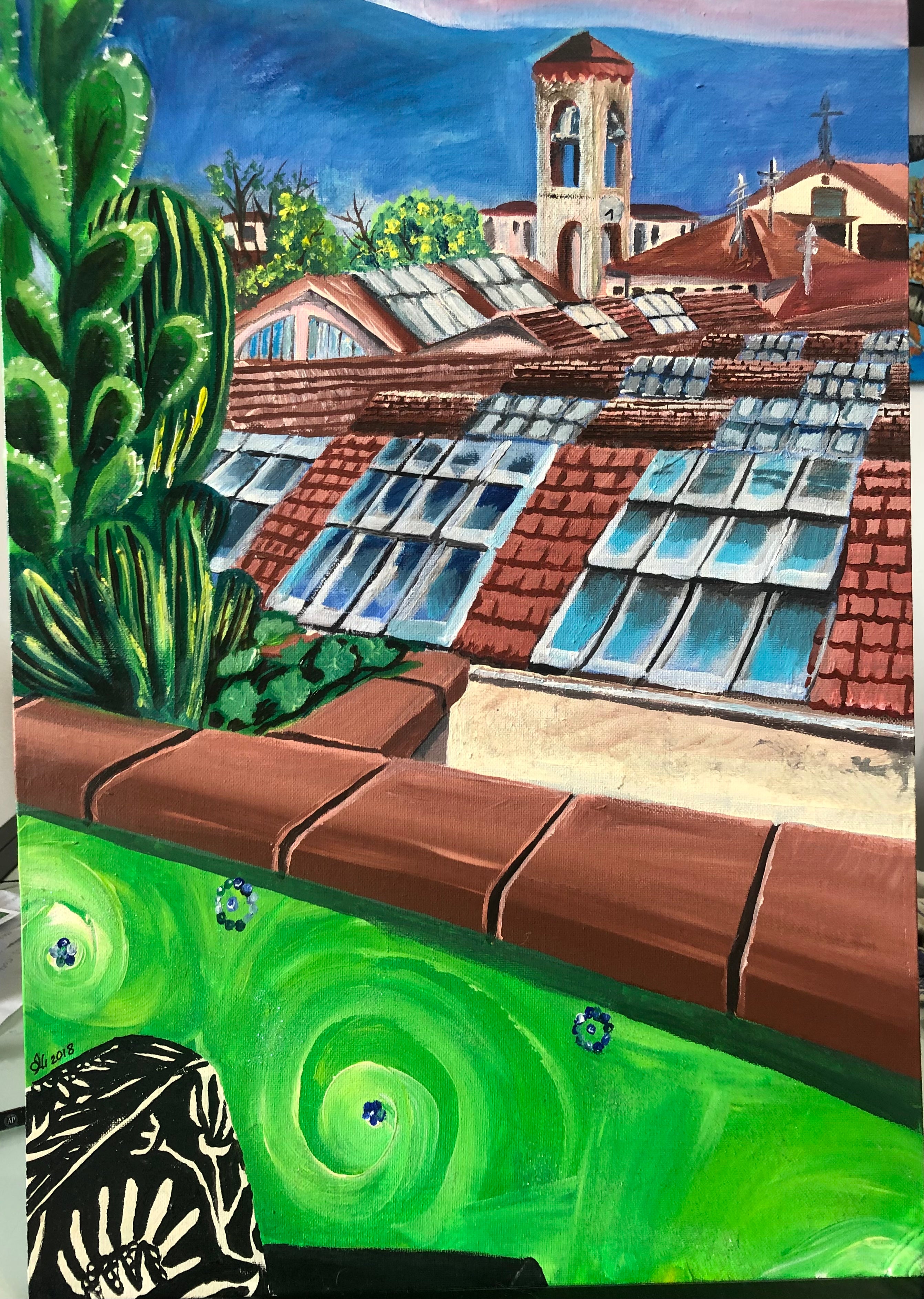 The quiet on the roofs