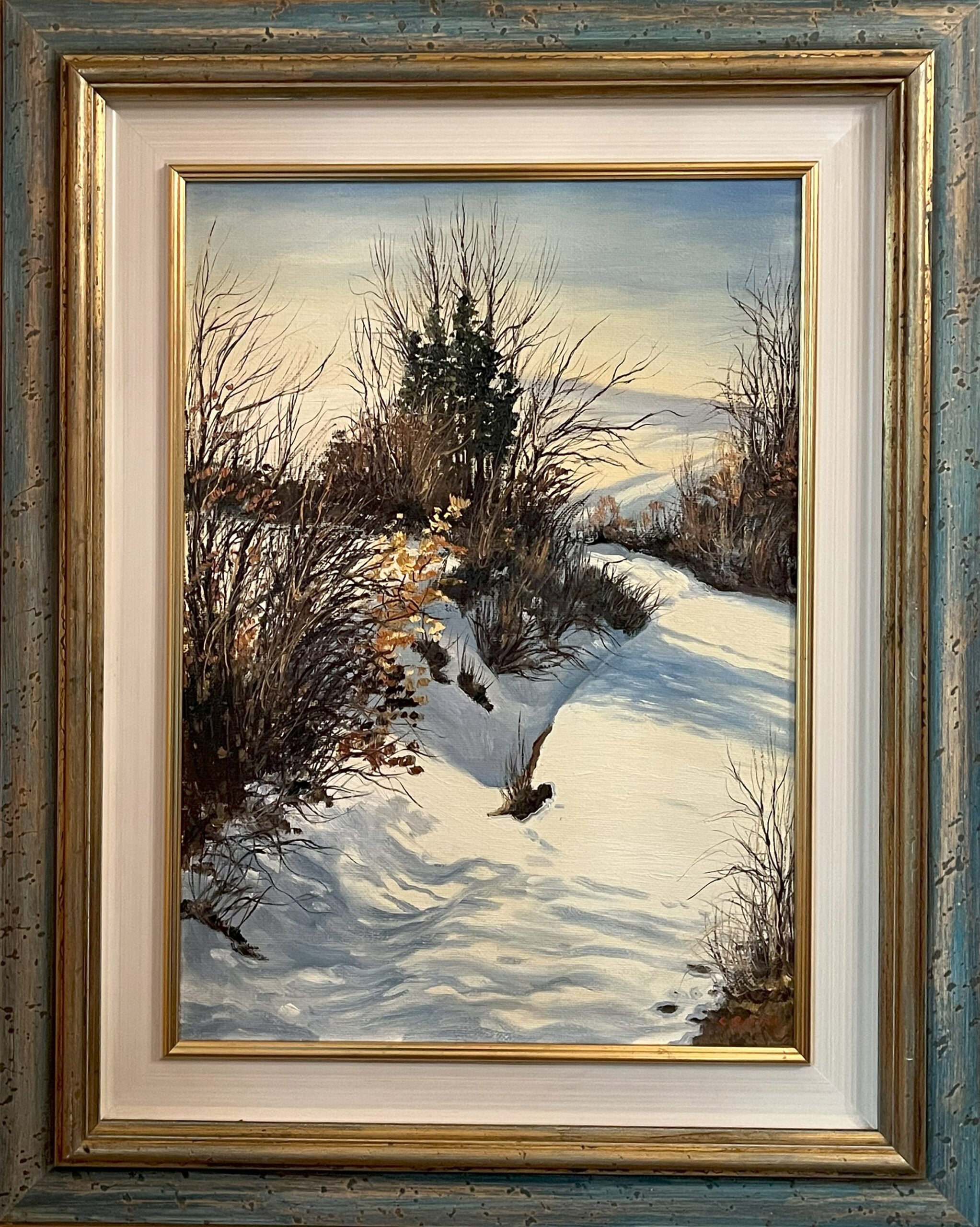 Guido Botta - Paisaje nevado