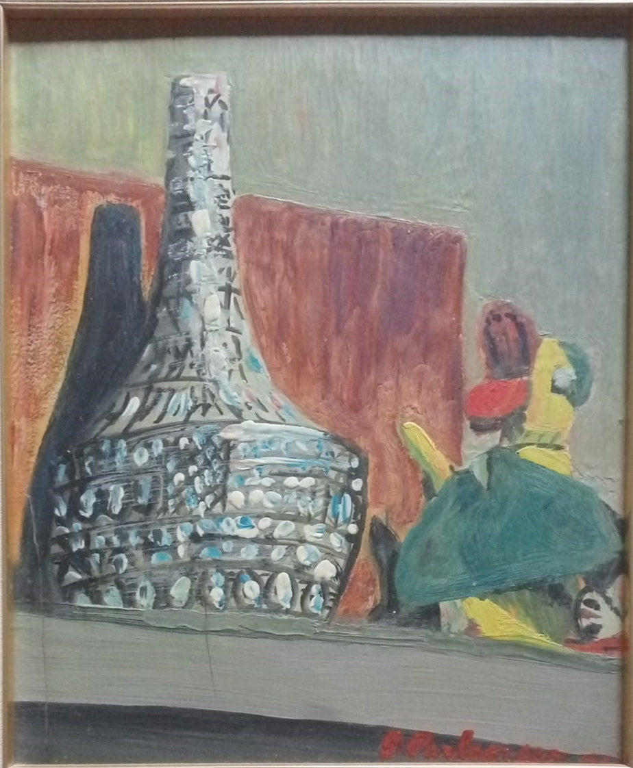 Graziella Paolini Parlagreco - Jarrón y muñeca