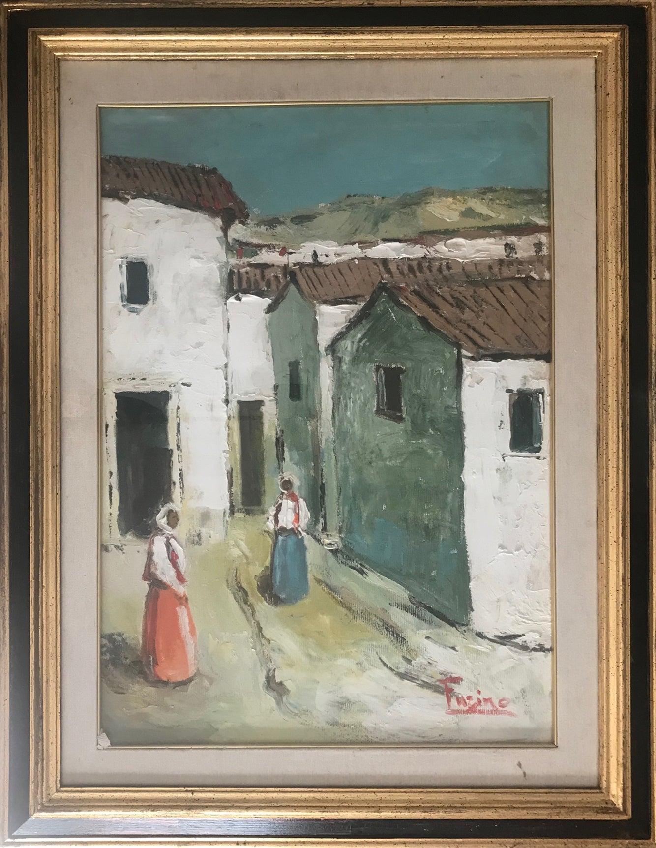 Michelangelo Furino - 2 Opere Paesaggio | Paesaggio Sardo