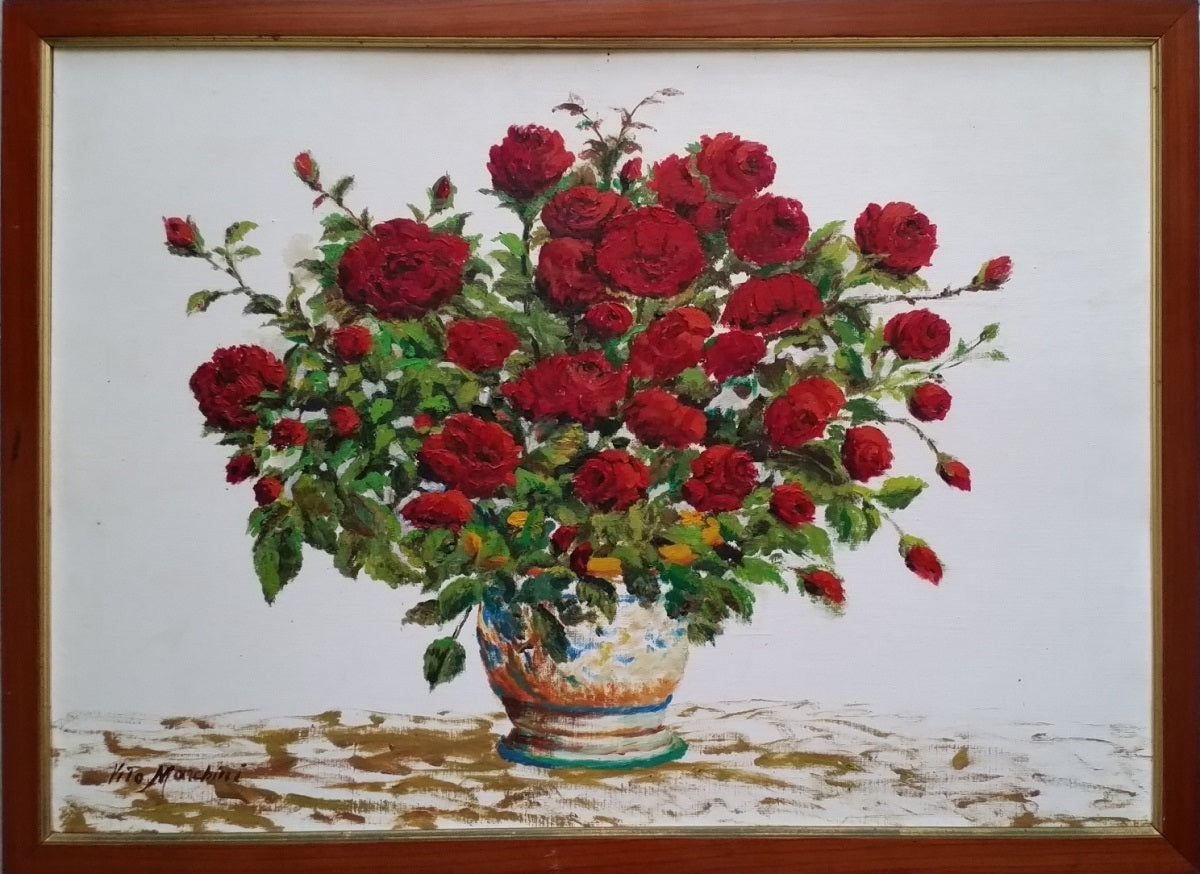 Vito Marchini - Jarrón de flores