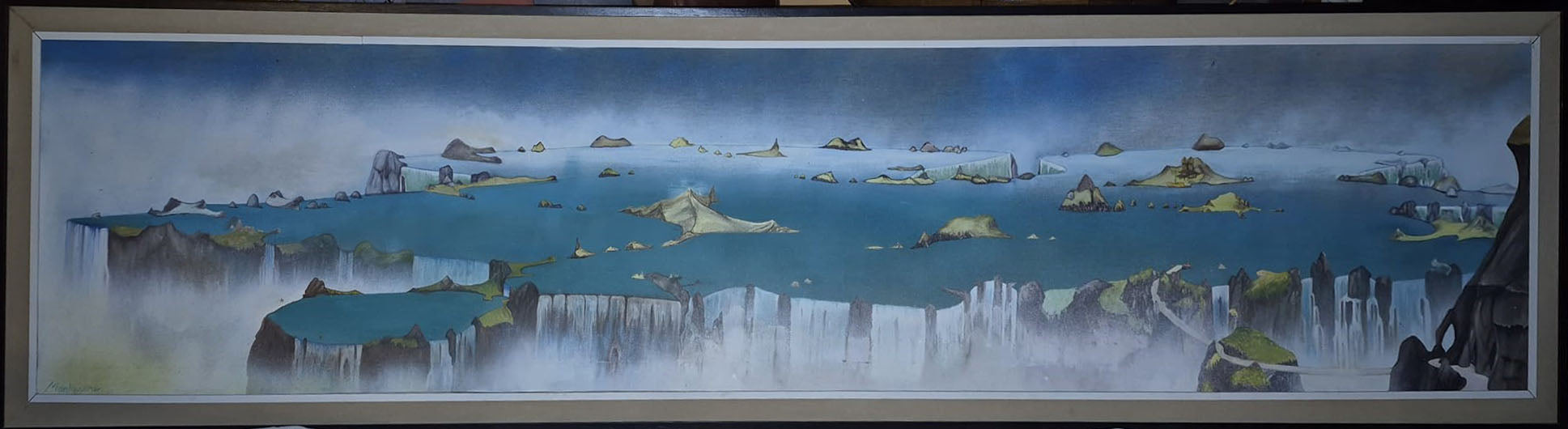 Mantovani - Omaggio ad opera di Roger Dean "Close to the edge"