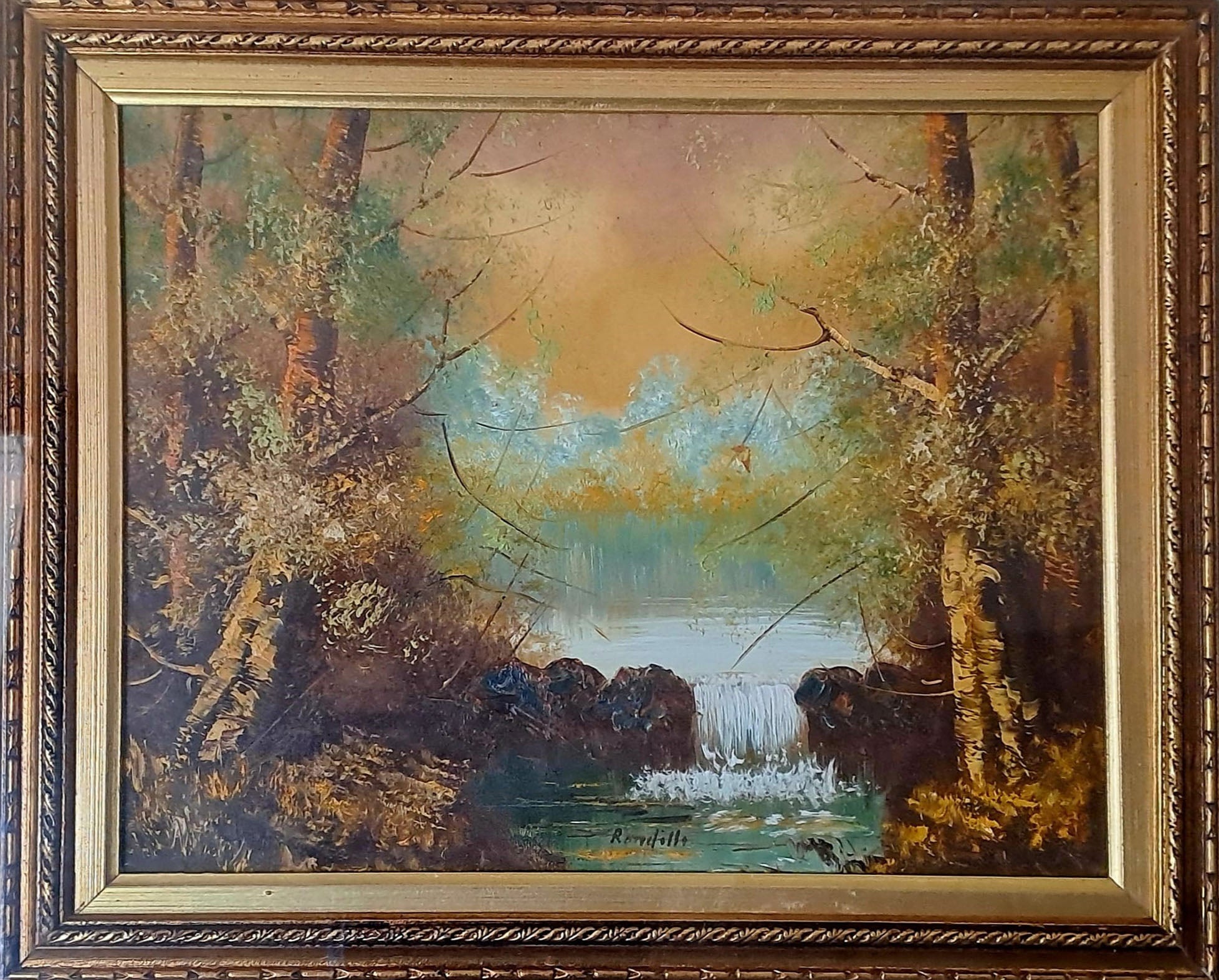 M. Rondelli - Senza titolo (paesaggio)