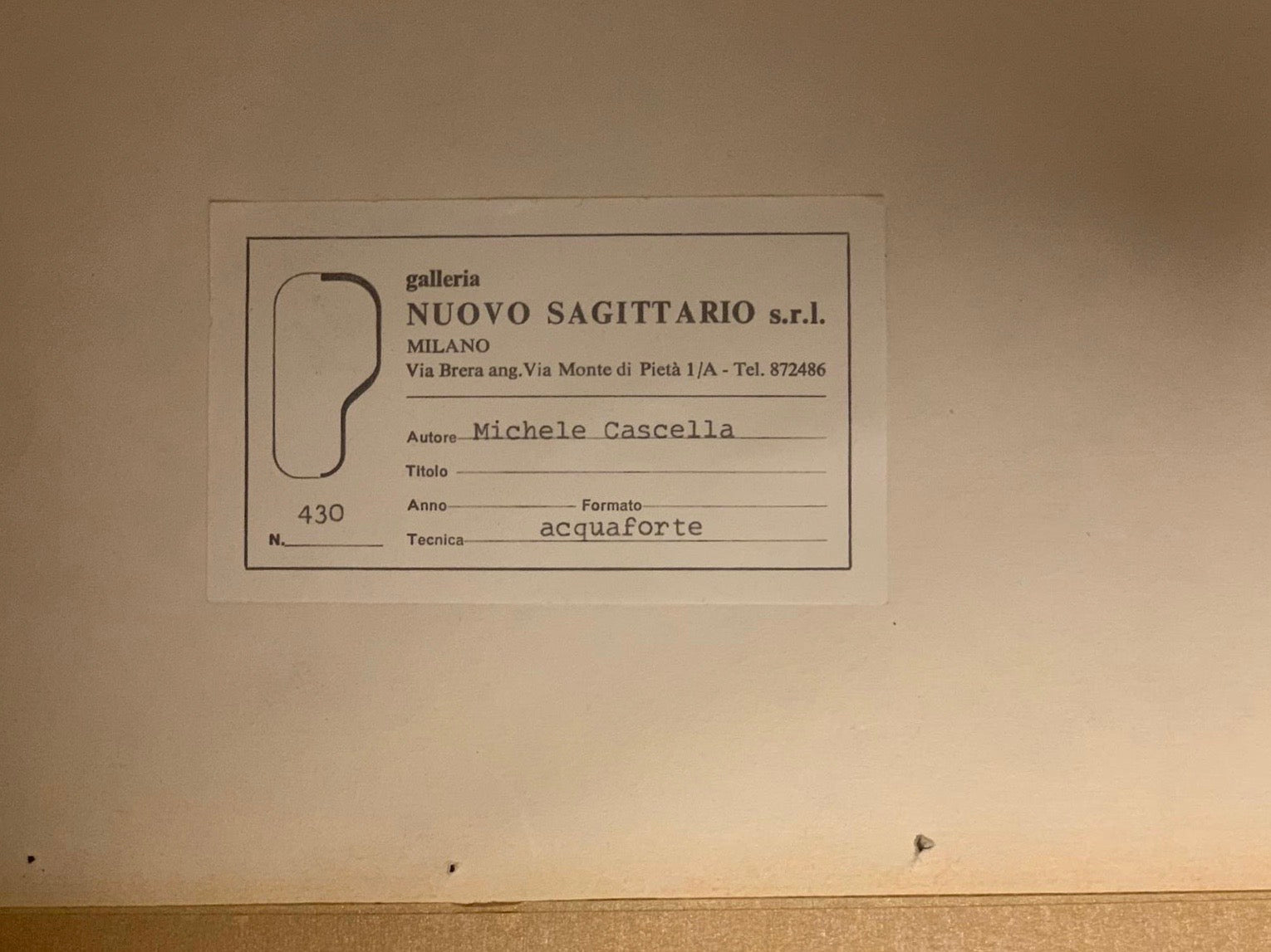 Michele Cascella - Senza titolo