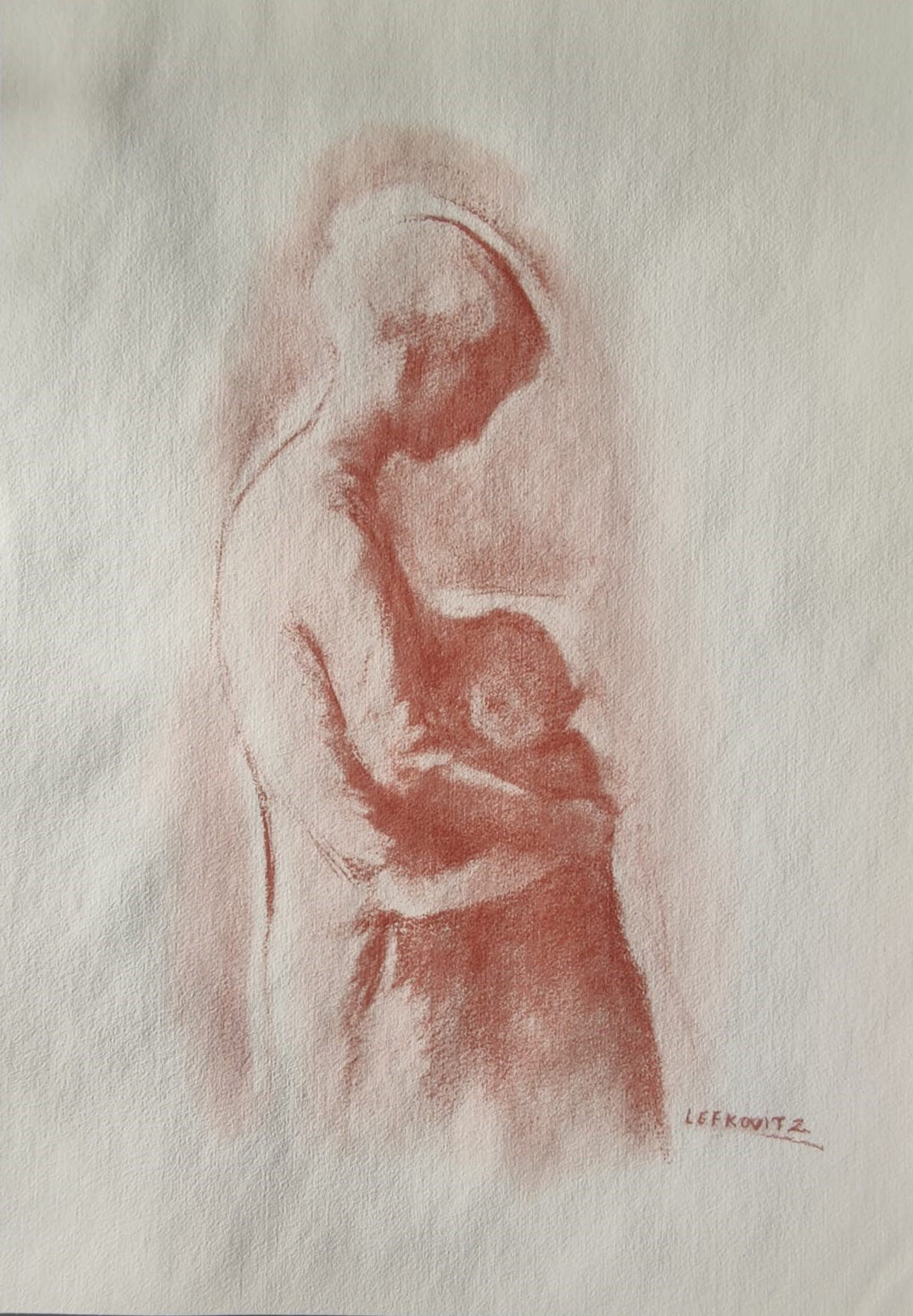 Sylvia Lefkovitz - Woman with child