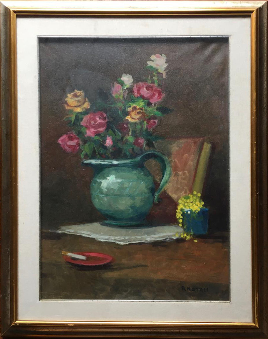 Renato Natali - Vase of Flowers